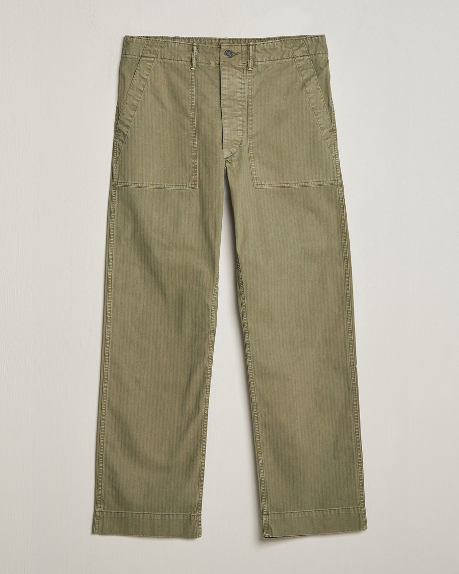 Men | Trousers | RRL | Army Utility Pants Brewster Green