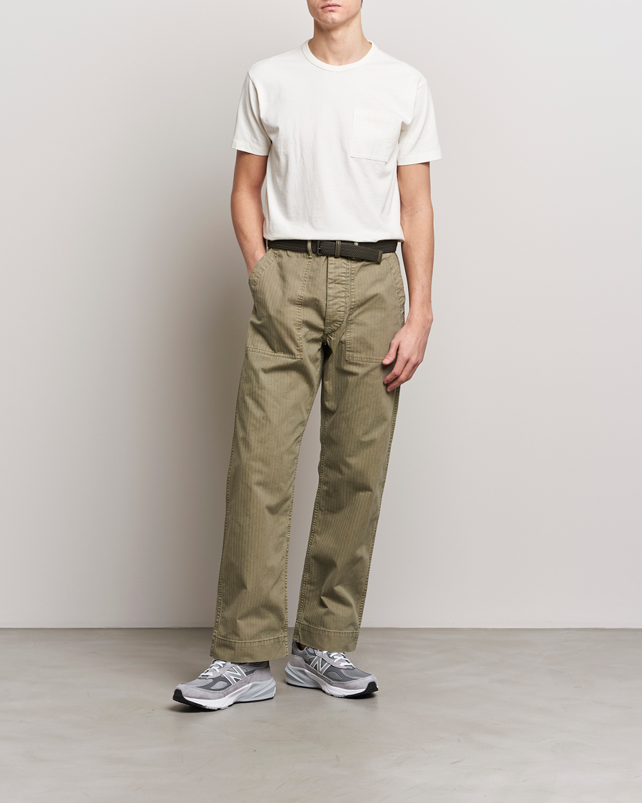 Men | Trousers | RRL | Army Utility Pants Brewster Green