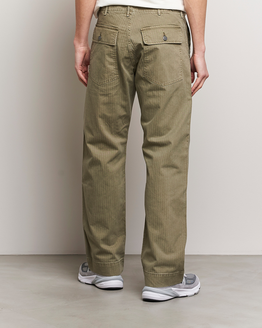 Men | Trousers | RRL | Army Utility Pants Brewster Green