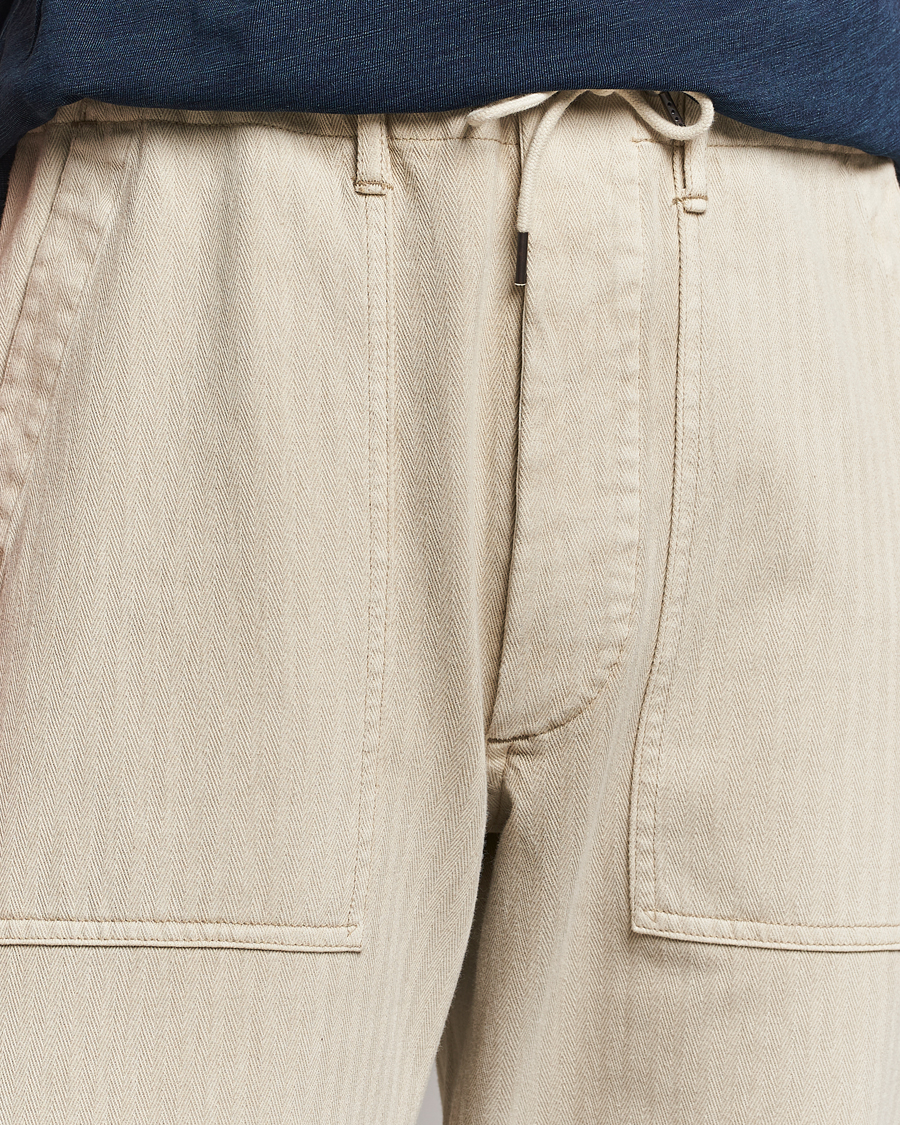 Men | Trousers | RRL | Wilton Herringbone Surplus Pants Off White