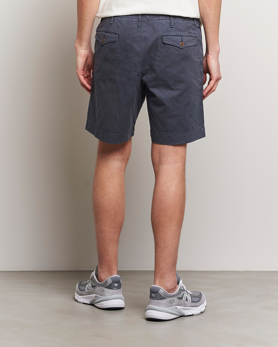 Men | Shorts | RRL | Officers Flat Shorts Navy