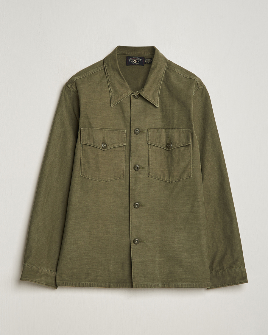 Men | Shirts | RRL | Regiment Overshirt Olive