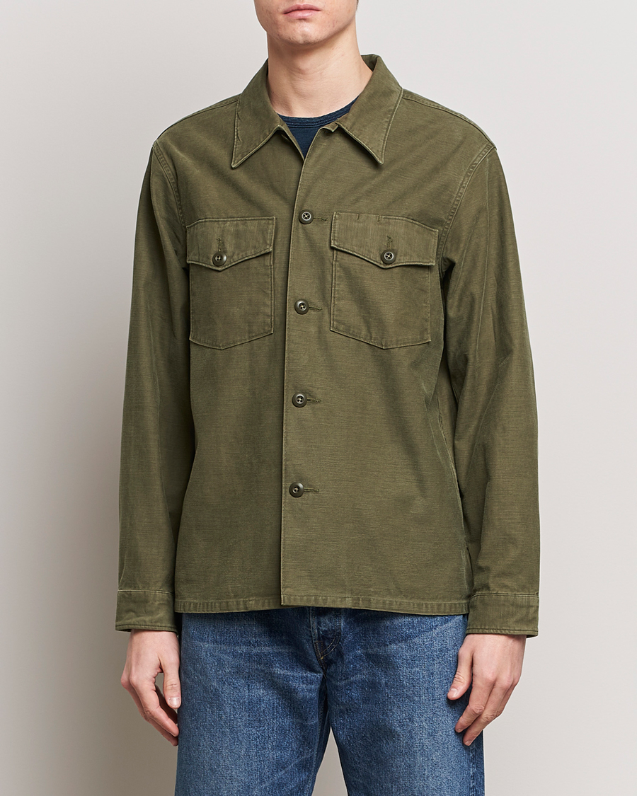 Men | Shirts | RRL | Regiment Overshirt Olive