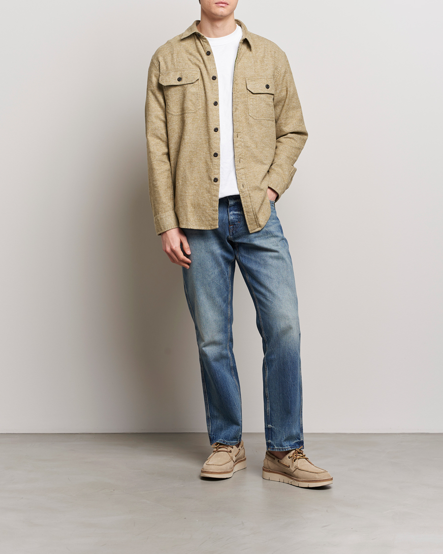 Men | Shirts | Pendleton | Burnside Flannel Shirt Olive
