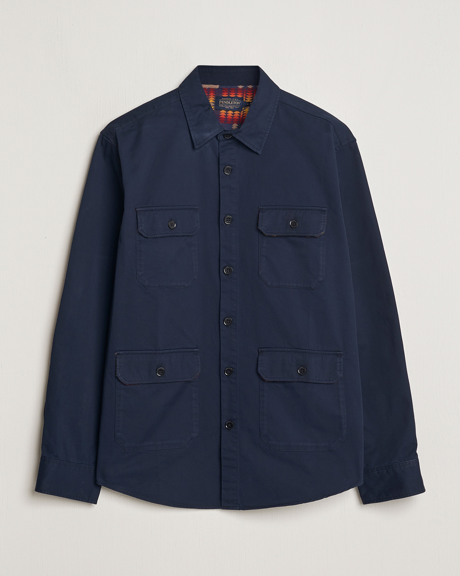 Men | Shirts | Pendleton | Patchwork Explorer Shirt Navy