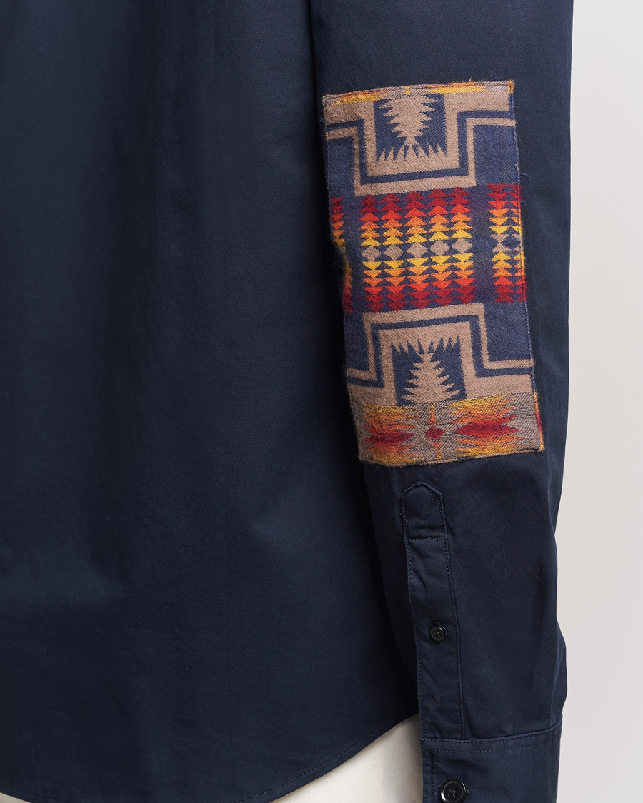 Men | Shirts | Pendleton | Patchwork Explorer Shirt Navy