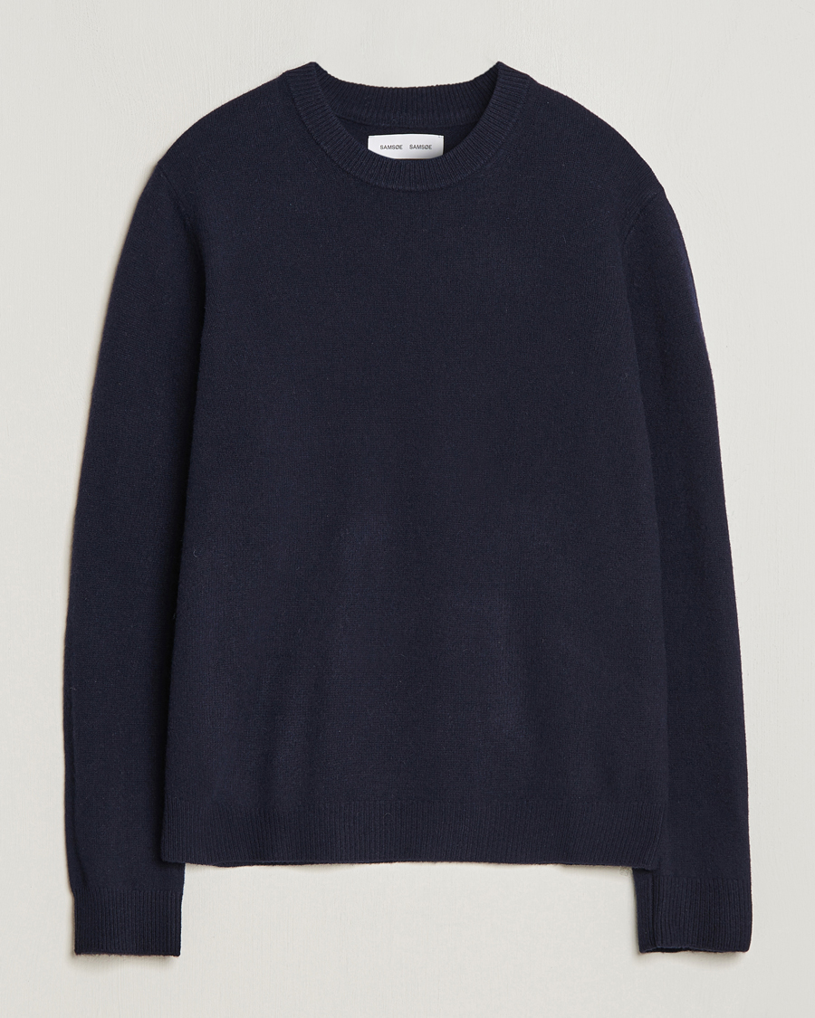 Men | Sweaters & Knitwear | Samsøe Samsøe | Isak Crew Neck Salute