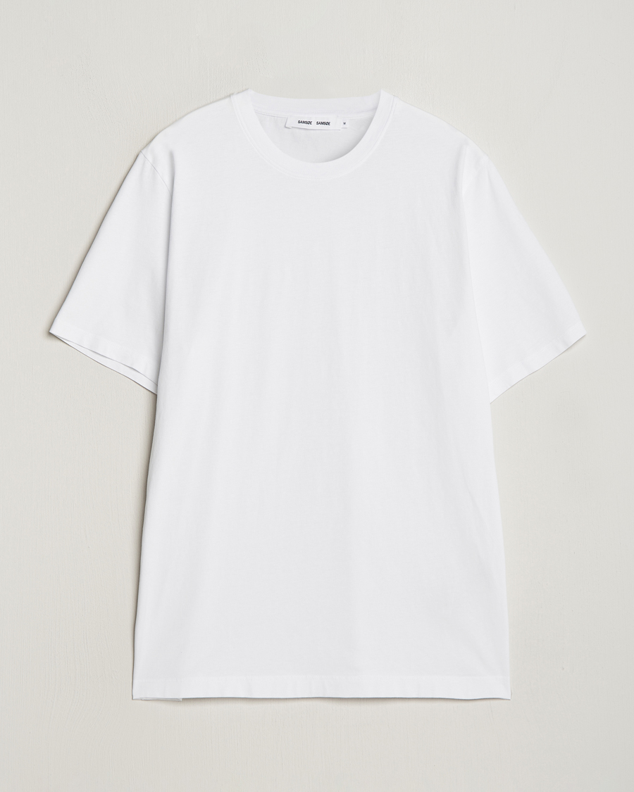 Men | T-Shirts | Samsøe Samsøe | Christian T-shirt White