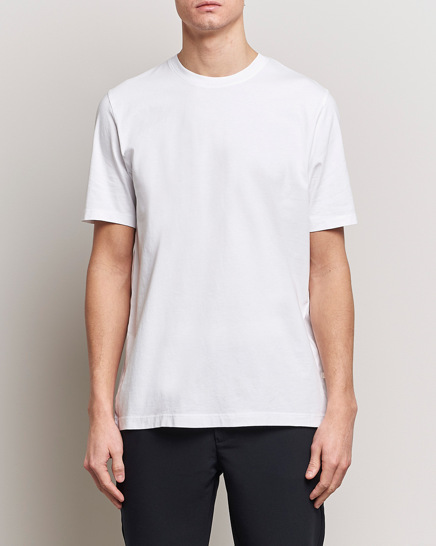 Men | T-Shirts | Samsøe Samsøe | Christian T-shirt White