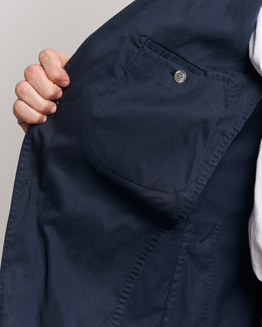 Men | Suits | BOSS BLACK | Hanry Cotton Suit Dark Blue