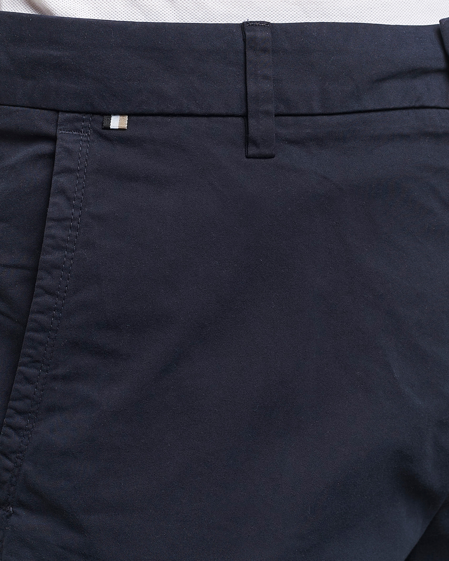 Men | Trousers | BOSS BLACK | Kaiton Cotton Pants Dark Blue