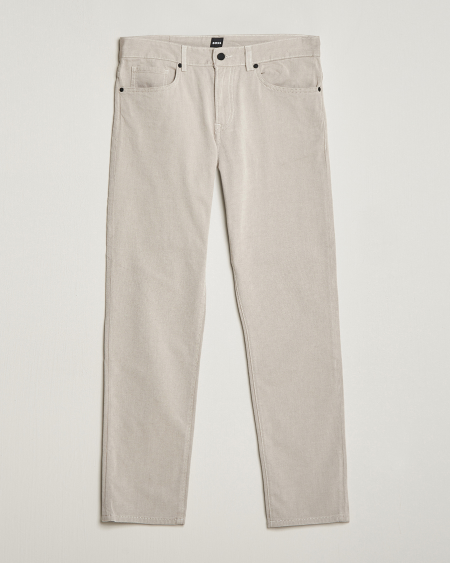 Men | Trousers | BOSS BLACK | Re.Maine 5-Pocket Pants Open Beige