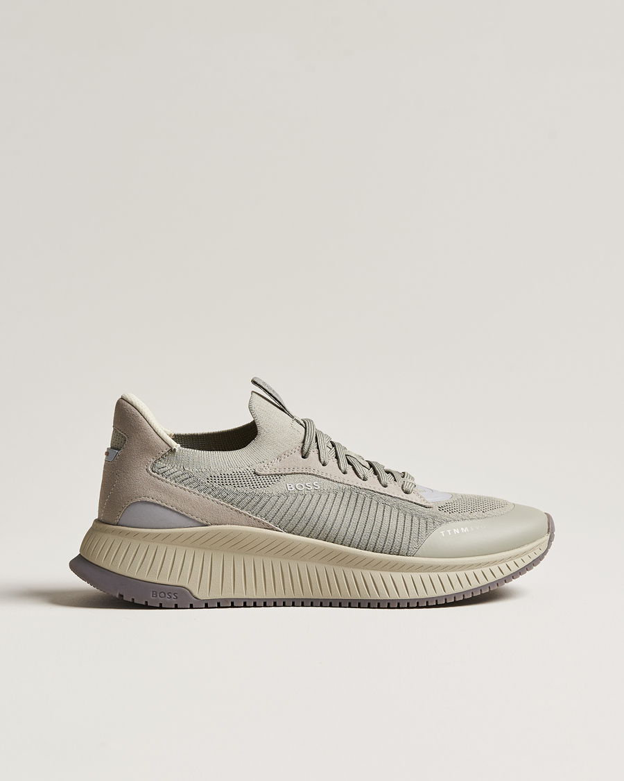 Men | BOSS BLACK Titanium Evo Sneaker Open Grey | BOSS BLACK | Titanium Evo Sneaker Open Grey