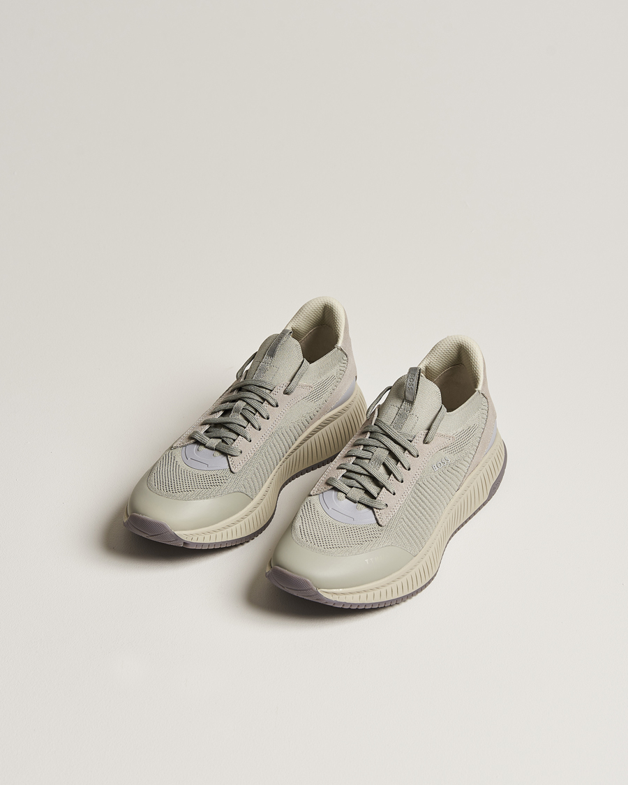 Men | BOSS BLACK Titanium Evo Sneaker Open Grey | BOSS BLACK | Titanium Evo Sneaker Open Grey