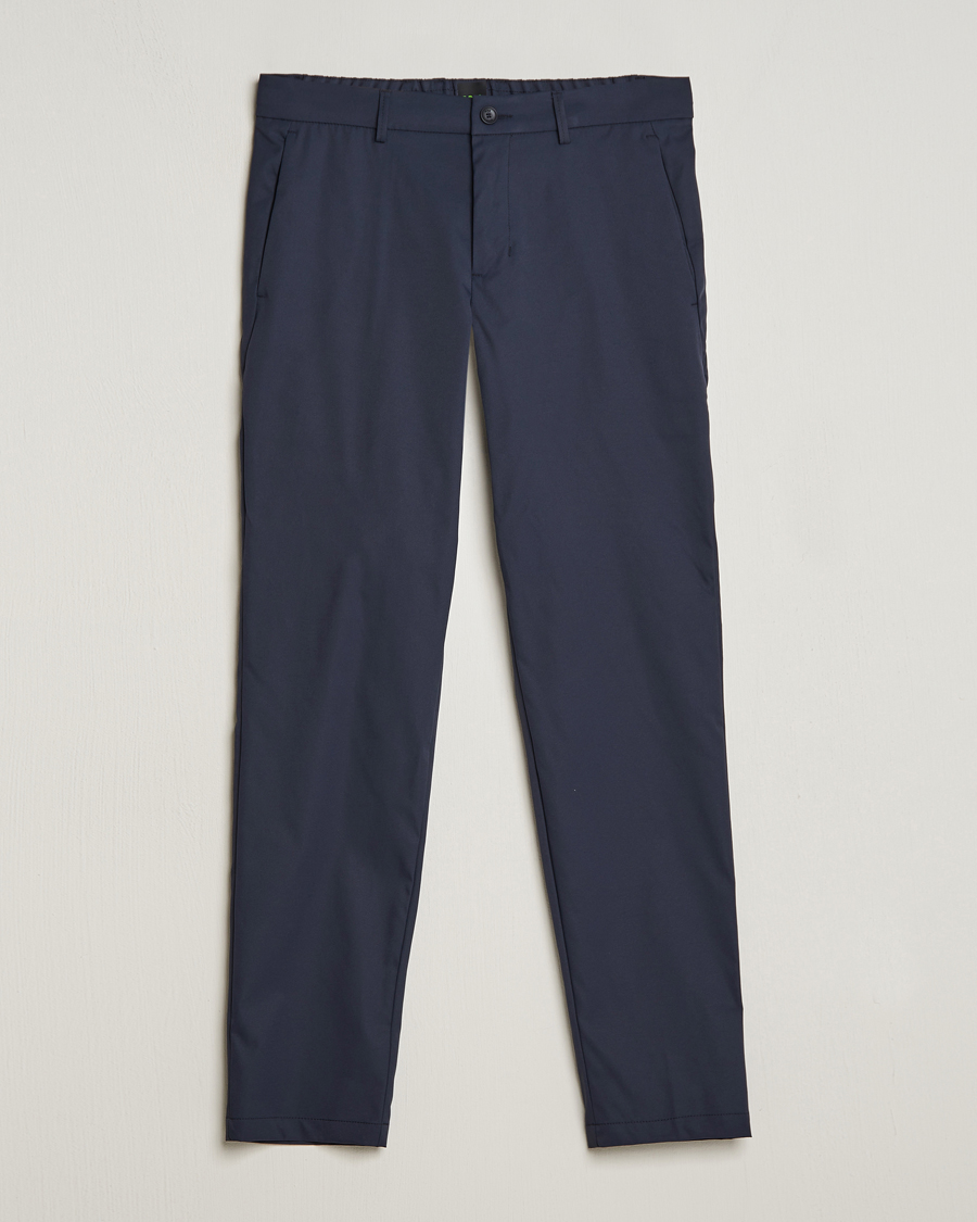 Men | Trousers | BOSS GREEN | Phoenix Golf Trousers Dark Blue