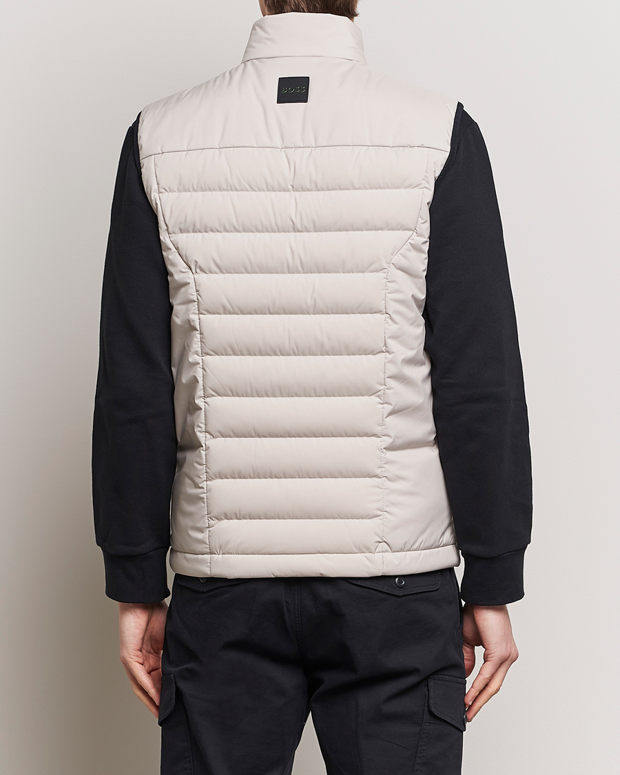 Men | Coats & Jackets | BOSS GREEN | Titanium Vest Light Beige