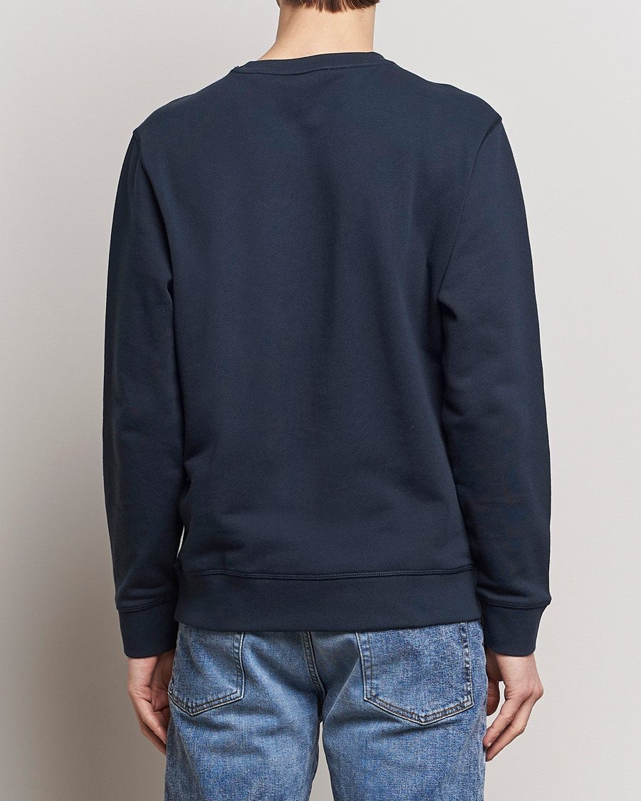 Men | Sweaters & Knitwear | BOSS ORANGE | Westart Logo Sweatshirt Dark Blue