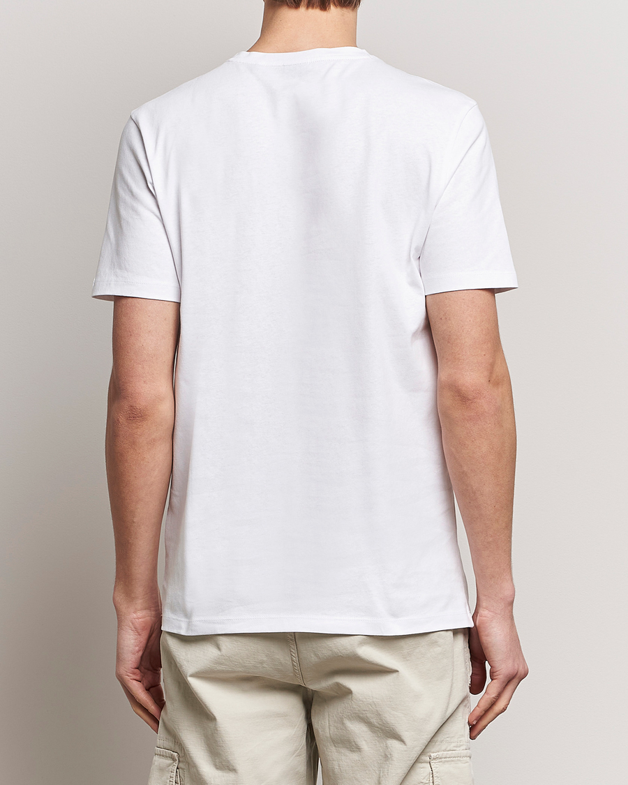 Men | T-Shirts | BOSS ORANGE | Tales Logo Crew Neck T-Shirt White