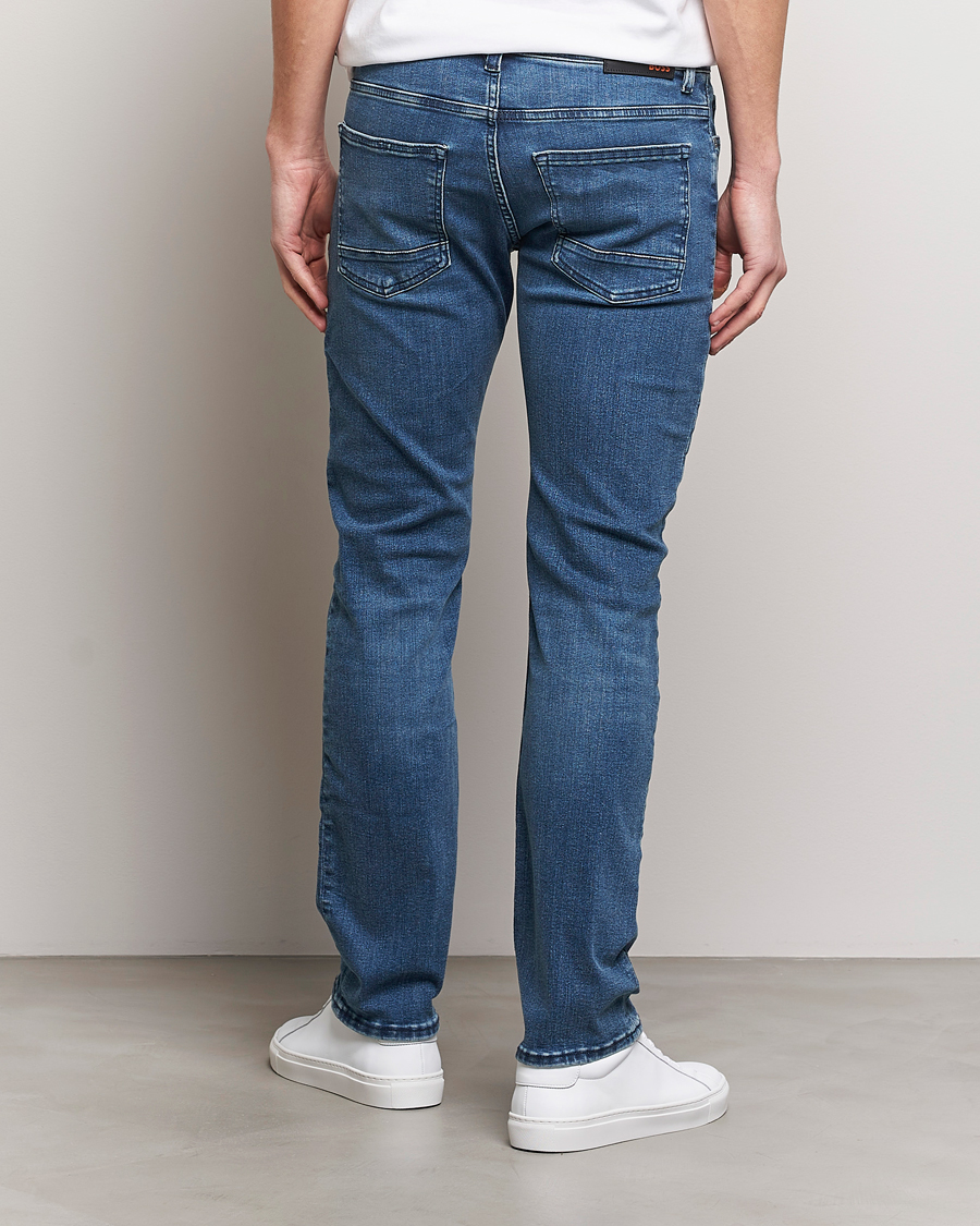 Men | Jeans | BOSS ORANGE | Delaware Slim Fit Stretch Jeans Bright Blue