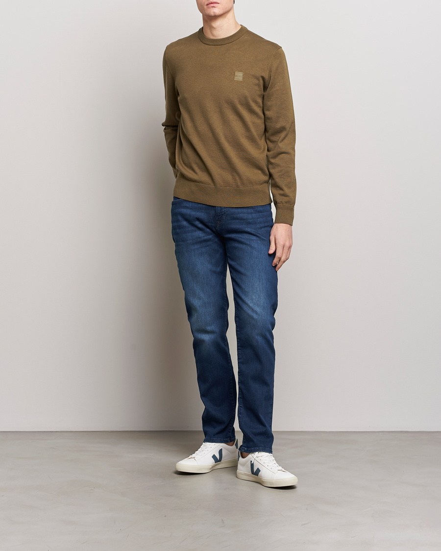 Men | Jeans | BOSS ORANGE | Re.Maine Regular Fit Stretch Jeans Blue