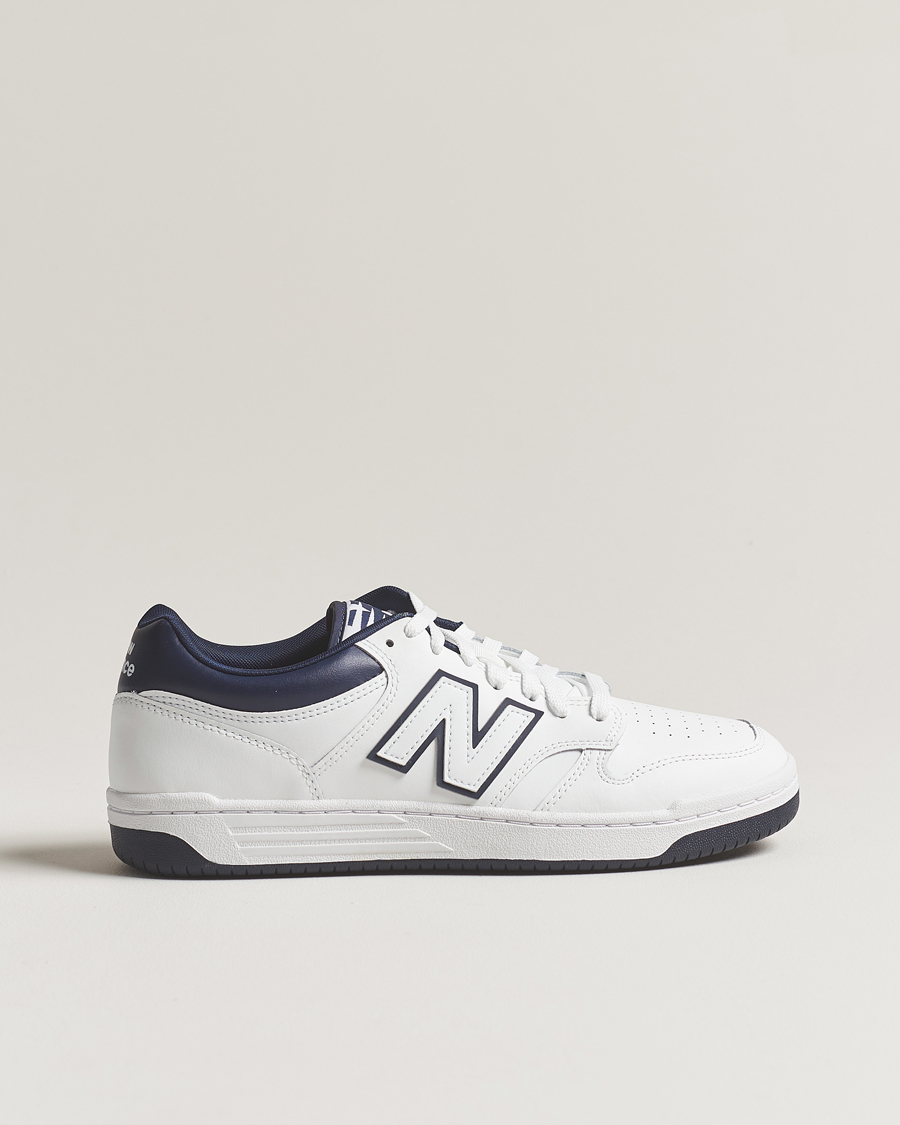 Men | New Balance 480 Sneakers White/Navy | New Balance | 480 Sneakers White/Navy