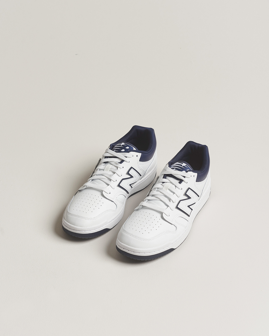 Men | New Balance 480 Sneakers White/Navy | New Balance | 480 Sneakers White/Navy