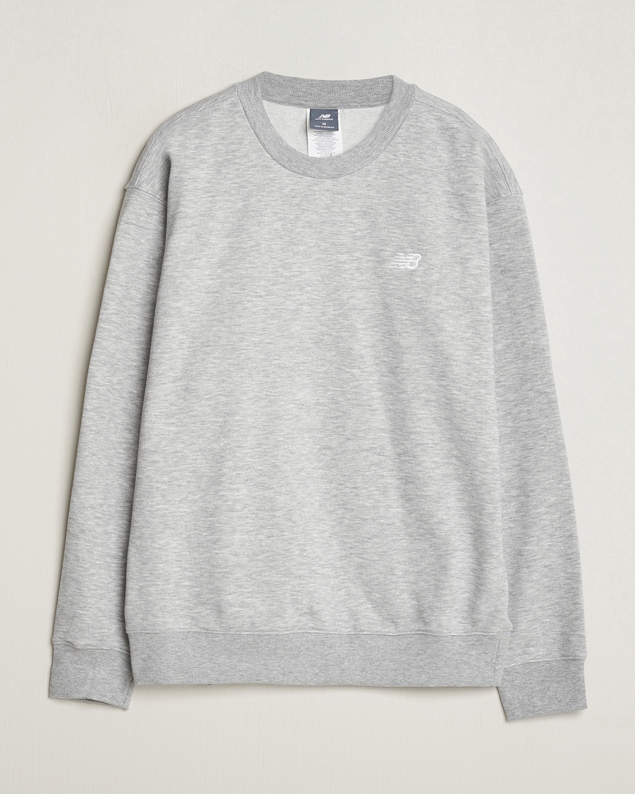 Men | Sweaters & Knitwear | New Balance | Essentials French Terry Sweatshirt Athletic Grey