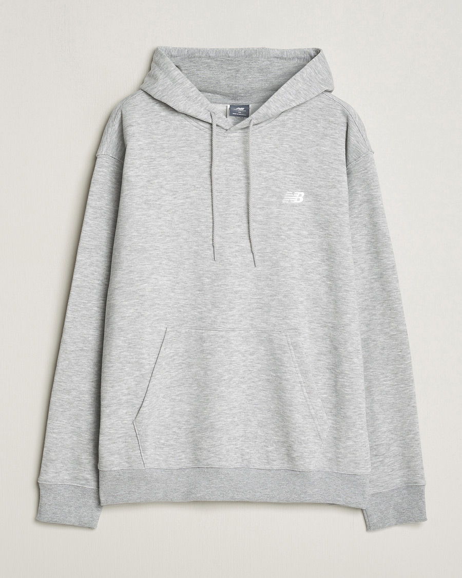 Men | Sweaters & Knitwear | New Balance | Essentials French Terry Hoodie Athletic Grey