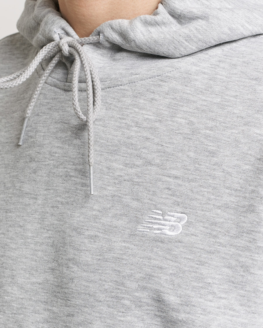 Men | Sweaters & Knitwear | New Balance | Essentials French Terry Hoodie Athletic Grey