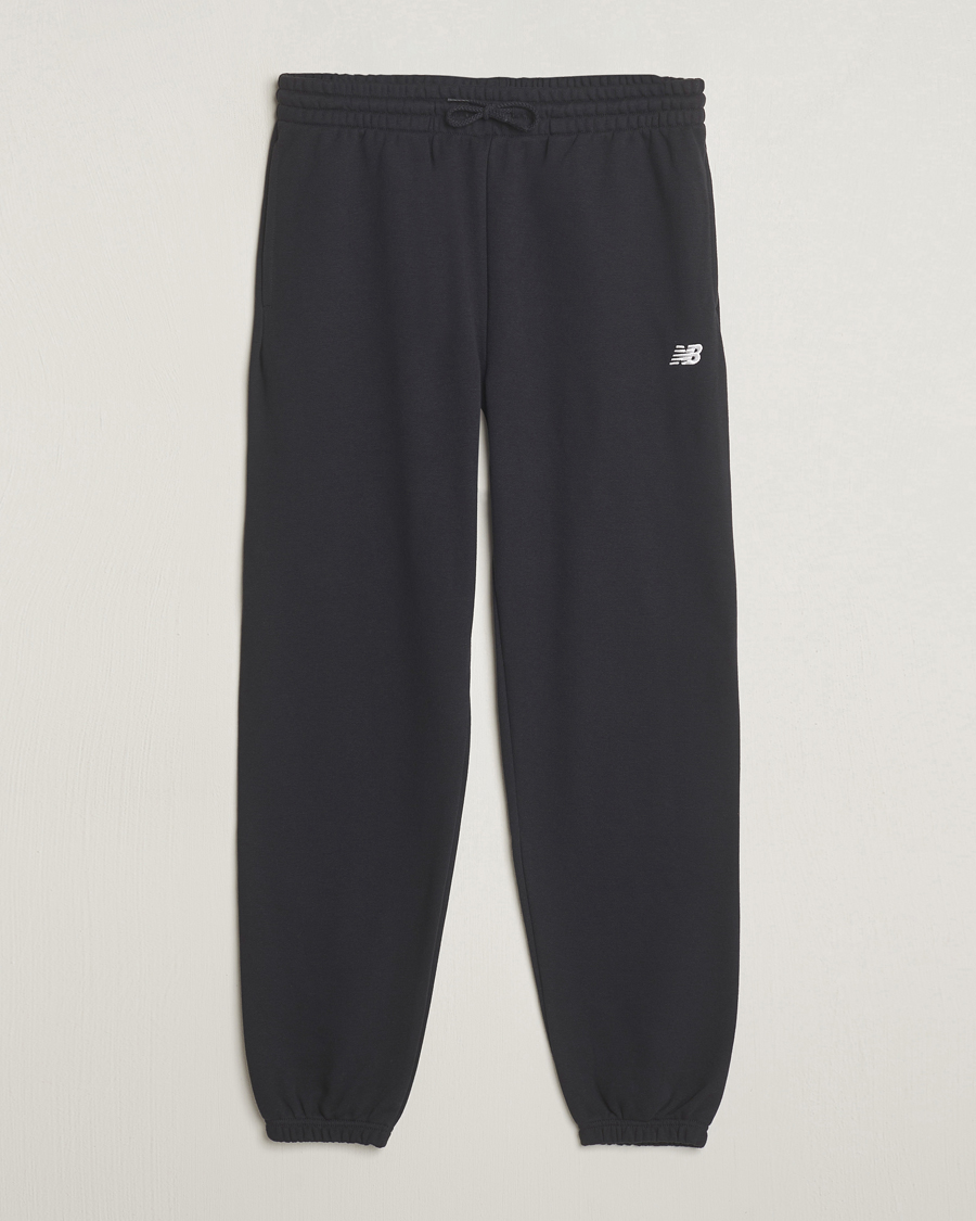 Men | Trousers | New Balance | Essentials French Terry Sweatpants Black