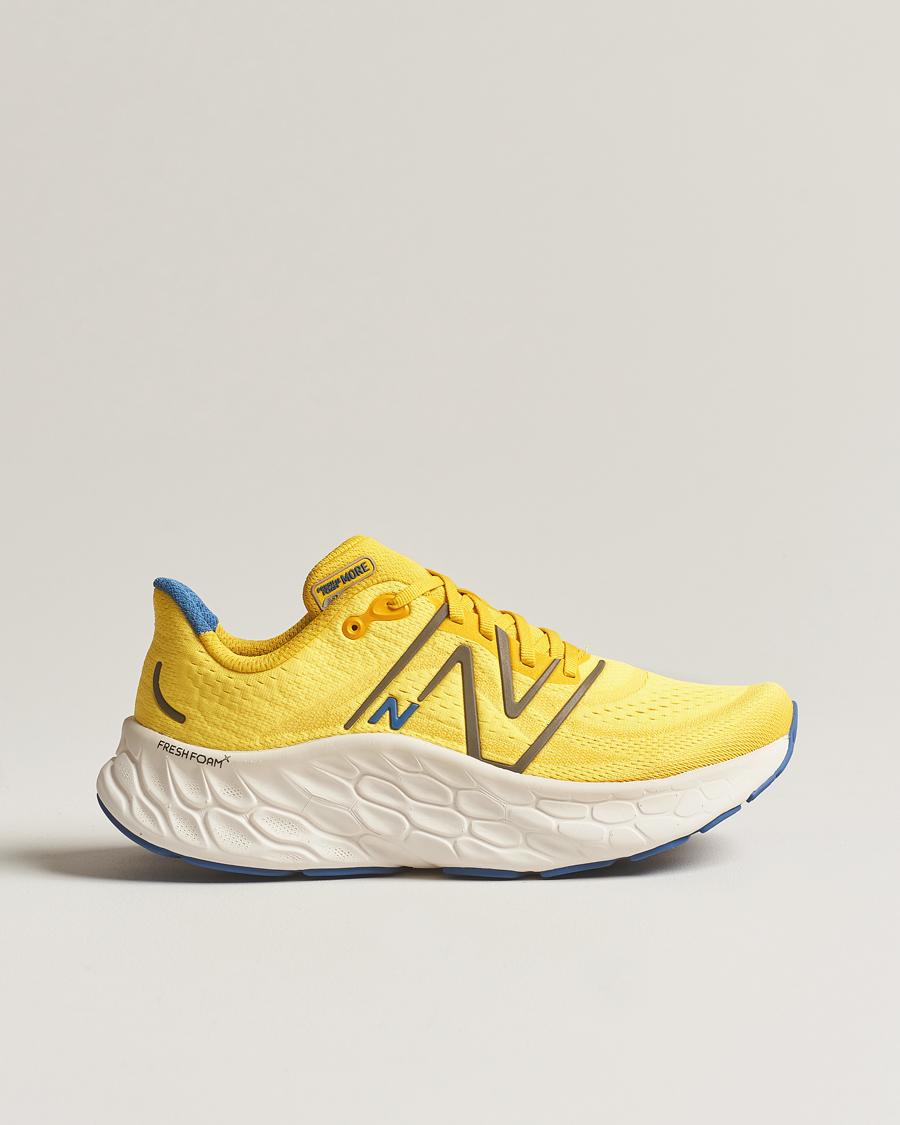 Men | New Balance Running Fresh Foam X More v4 Ginger Lemon | New Balance Running | Fresh Foam X More v4 Ginger Lemon