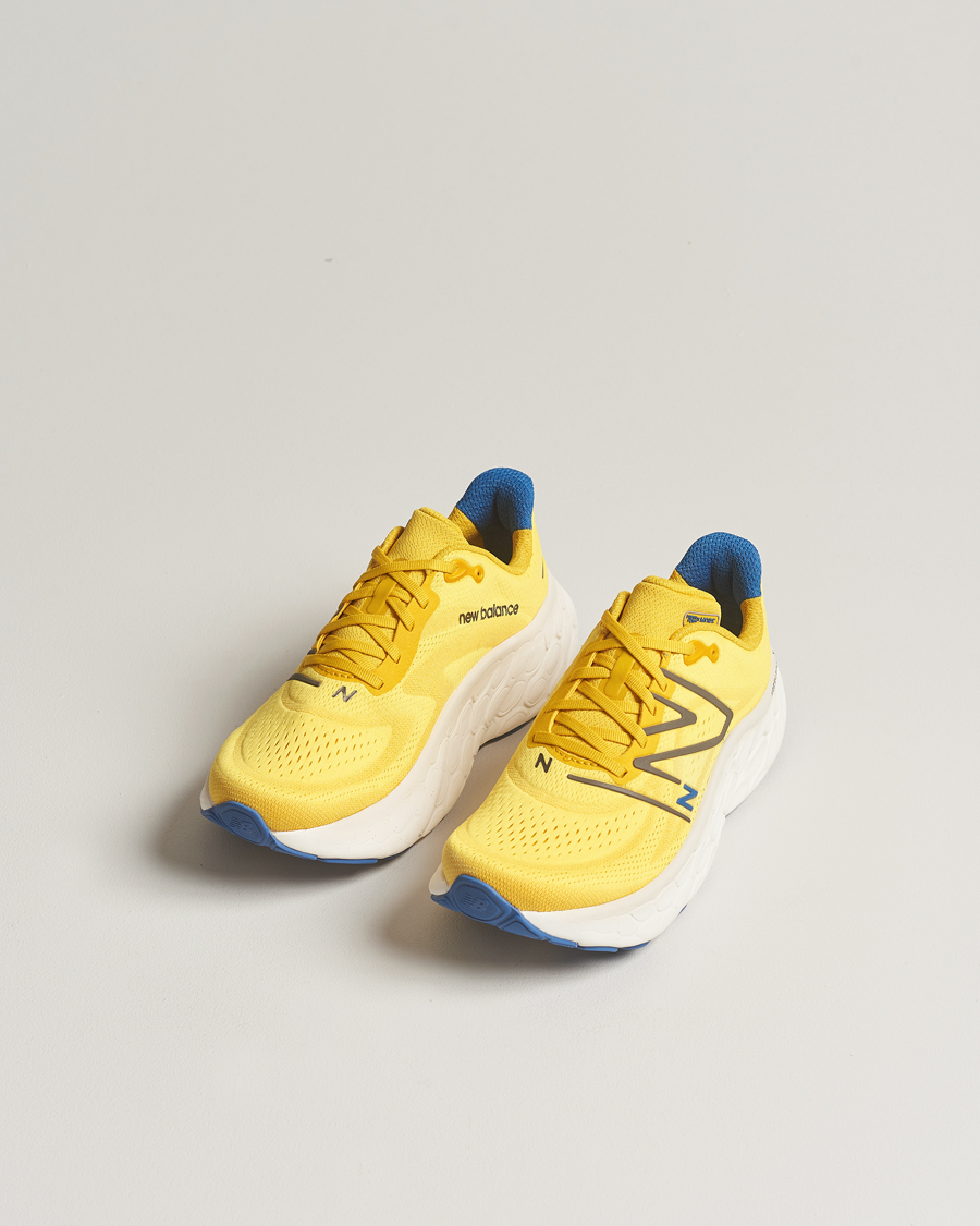 Men | New Balance Running Fresh Foam X More v4 Ginger Lemon | New Balance Running | Fresh Foam X More v4 Ginger Lemon