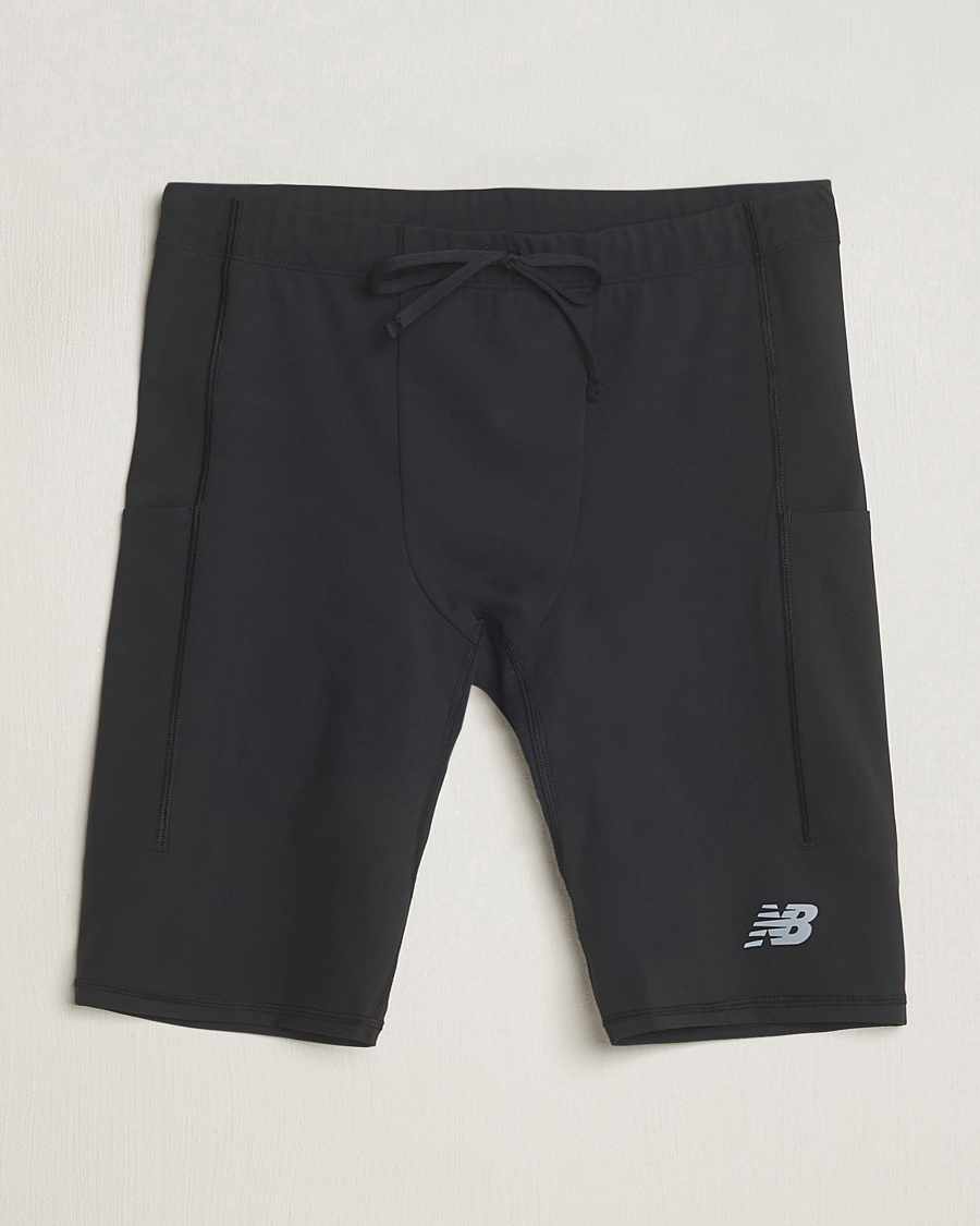 Men | Shorts | New Balance Running | Athletics Run Half Tight Black