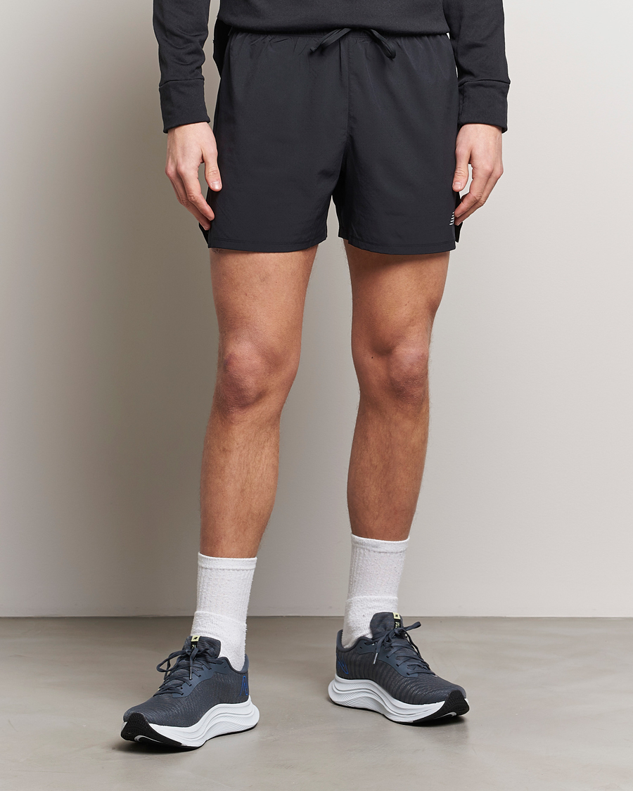Men | Shorts | New Balance Running | Athletics 5 RC Shorts Black