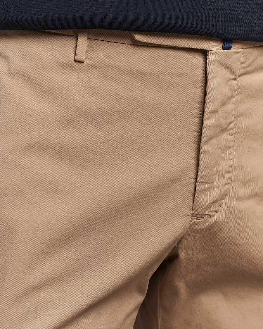 Men | Trousers | Incotex | Slim Fit Comfort Chinos Beige