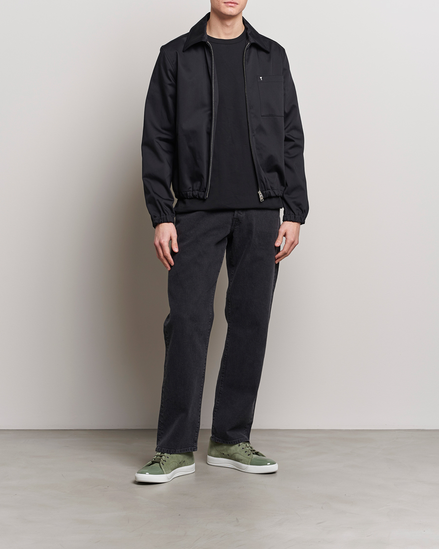 Men | Coats & Jackets | AMI | Zipped Jacket Black
