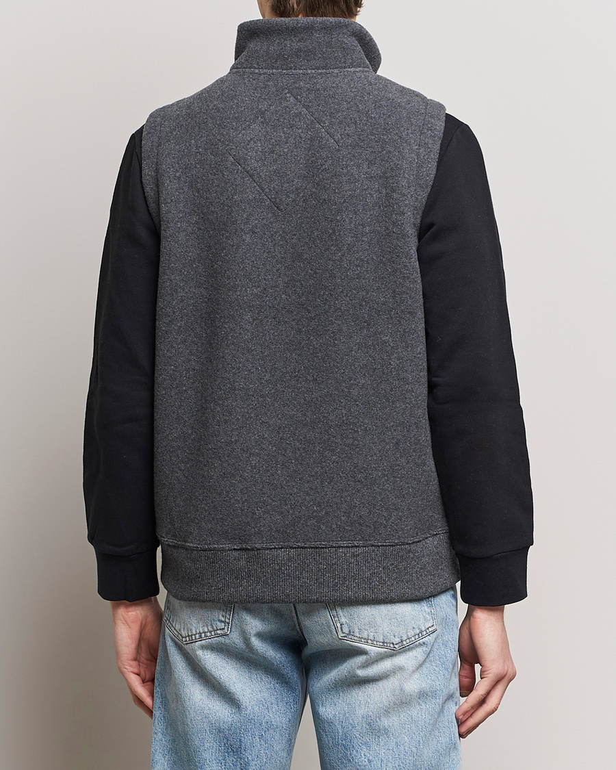 Men | Coats & Jackets | Canada Goose | Mersey Fleece Vest Quarry Grey