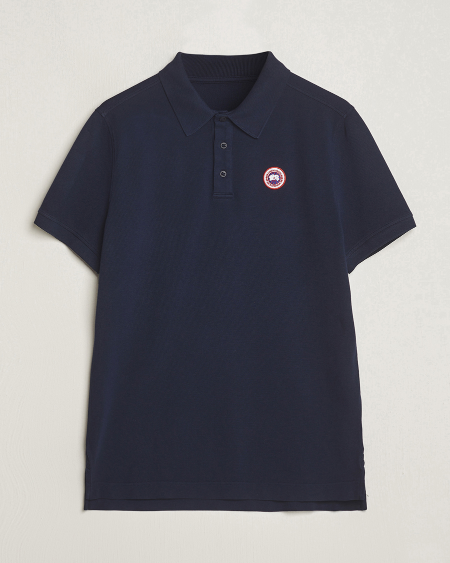 Men | Polo Shirts | Canada Goose | Beckley Polo Atlantic Navy