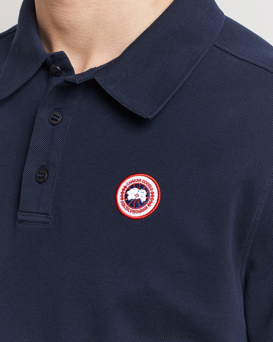 Men | Polo Shirts | Canada Goose | Beckley Polo Atlantic Navy