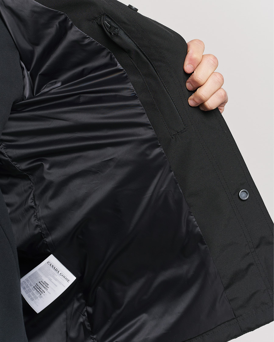 Men | Coats & Jackets | Canada Goose | Burnaby Chore Coat Black