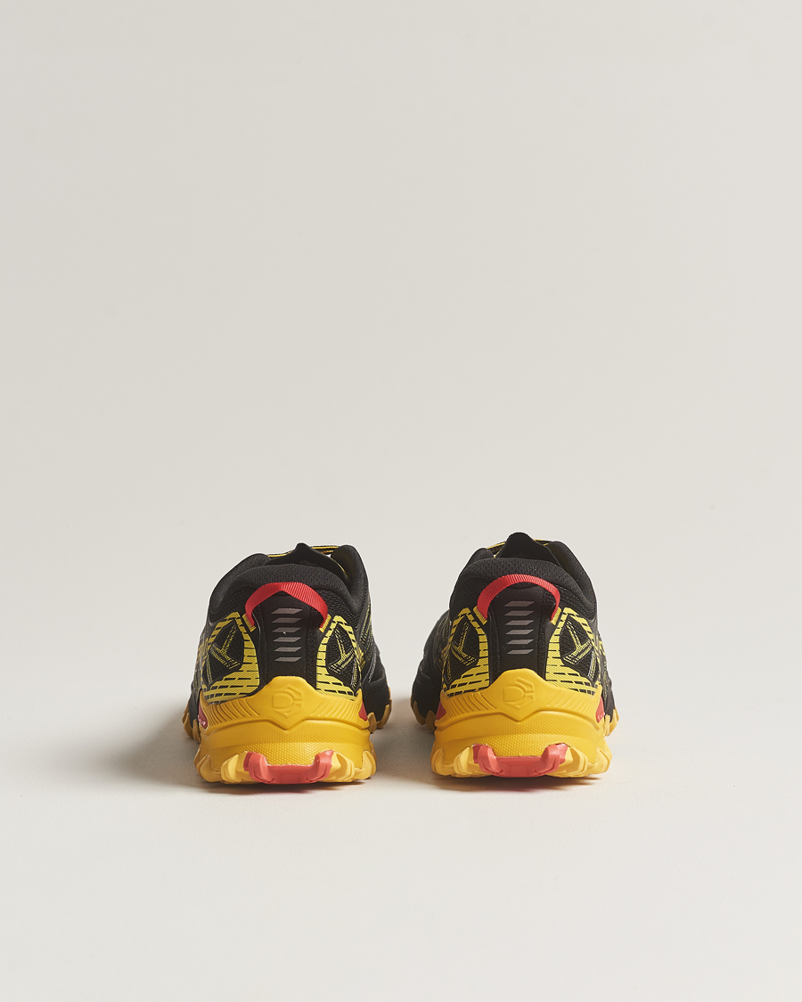 Men | La Sportiva Bushido III Trail Running Sneakers Black/Yellow | La Sportiva | Bushido III Trail Running Sneakers Black/Yellow