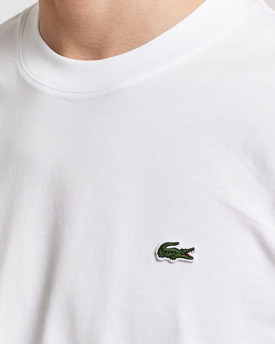 Men | T-Shirts | Lacoste | Crew Neck T-Shirt White