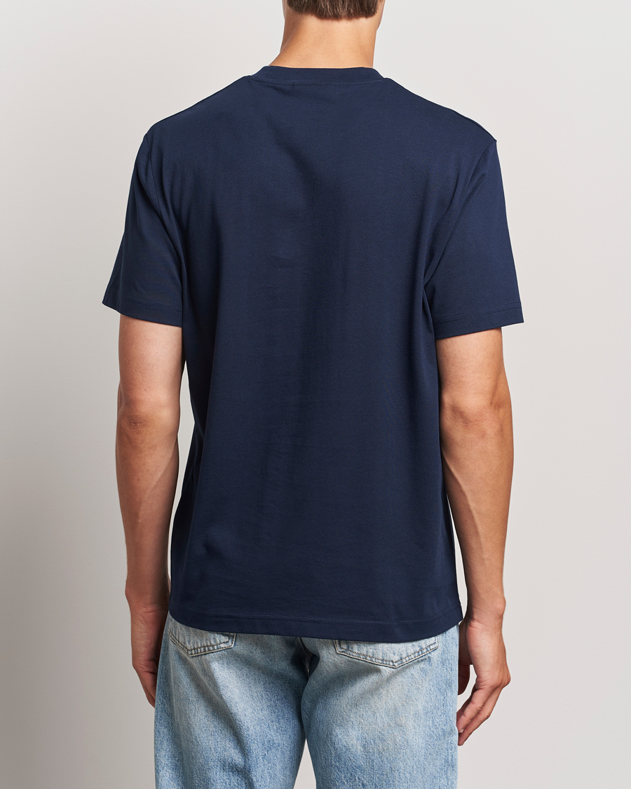 Men | T-Shirts | Lacoste | Crew Neck T-Shirt Navy Blue