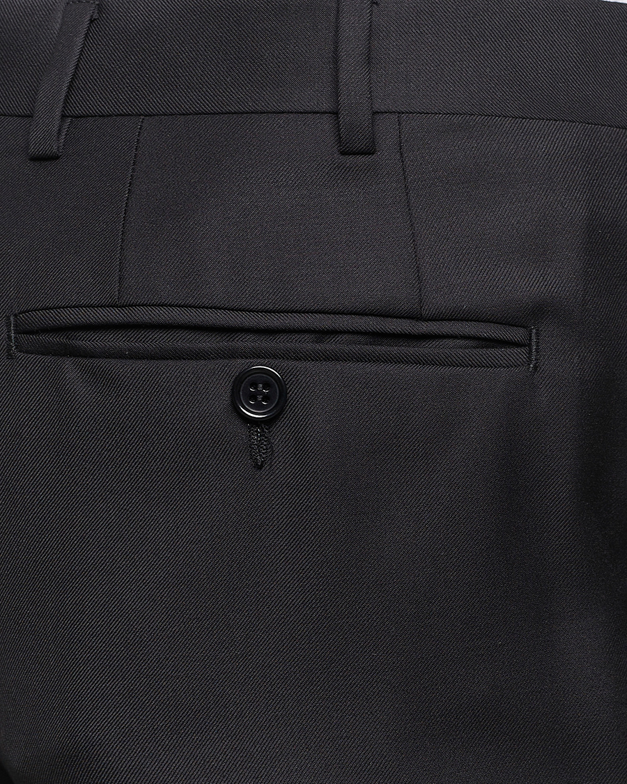Men | Suits | Canali | Capri Super 130s Wool Suit Black
