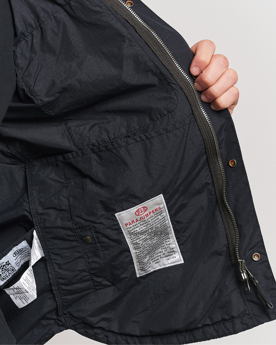 Men | Coats & Jackets | Parajumpers | Millard Vintage Nylon Jacket Black
