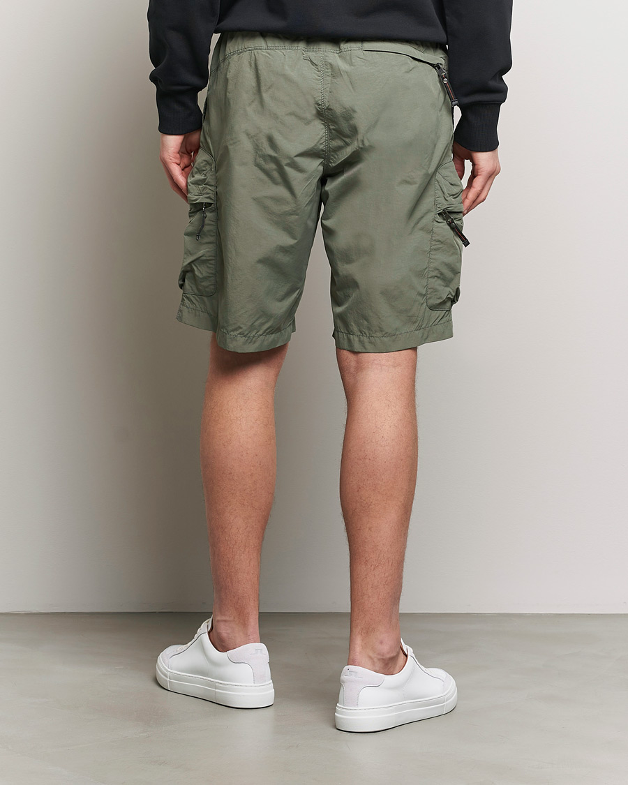 Men | Shorts | Parajumpers | Walton Vintage Nylon Shorts Thyme Green