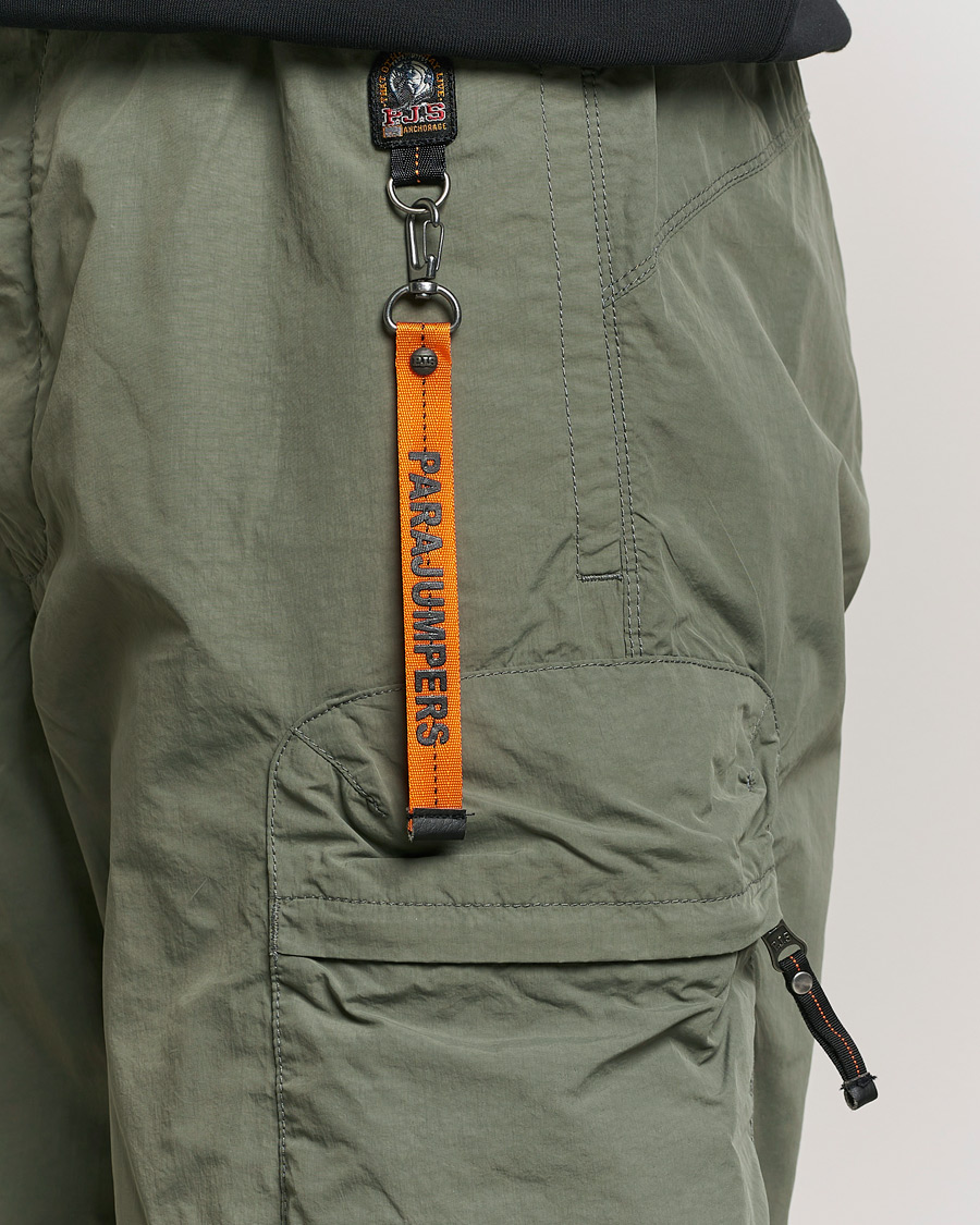 Men | Shorts | Parajumpers | Walton Vintage Nylon Shorts Thyme Green