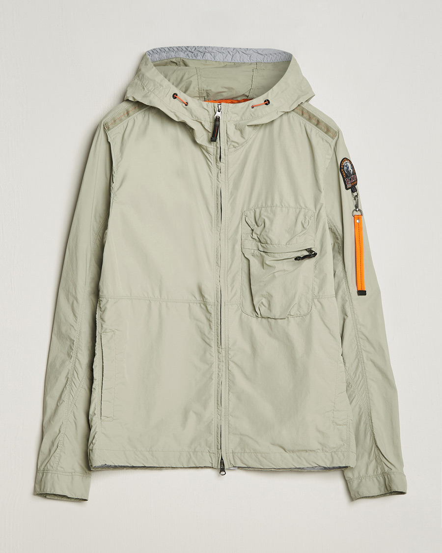 Men | Coats & Jackets | Parajumpers | Nigel Vintage Nylon Hooded Jacket Sage