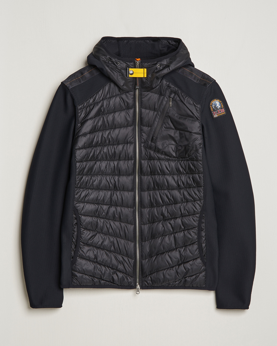 Men | Coats & Jackets | Parajumpers | Nolan Mesh Hooded Hybrid Black