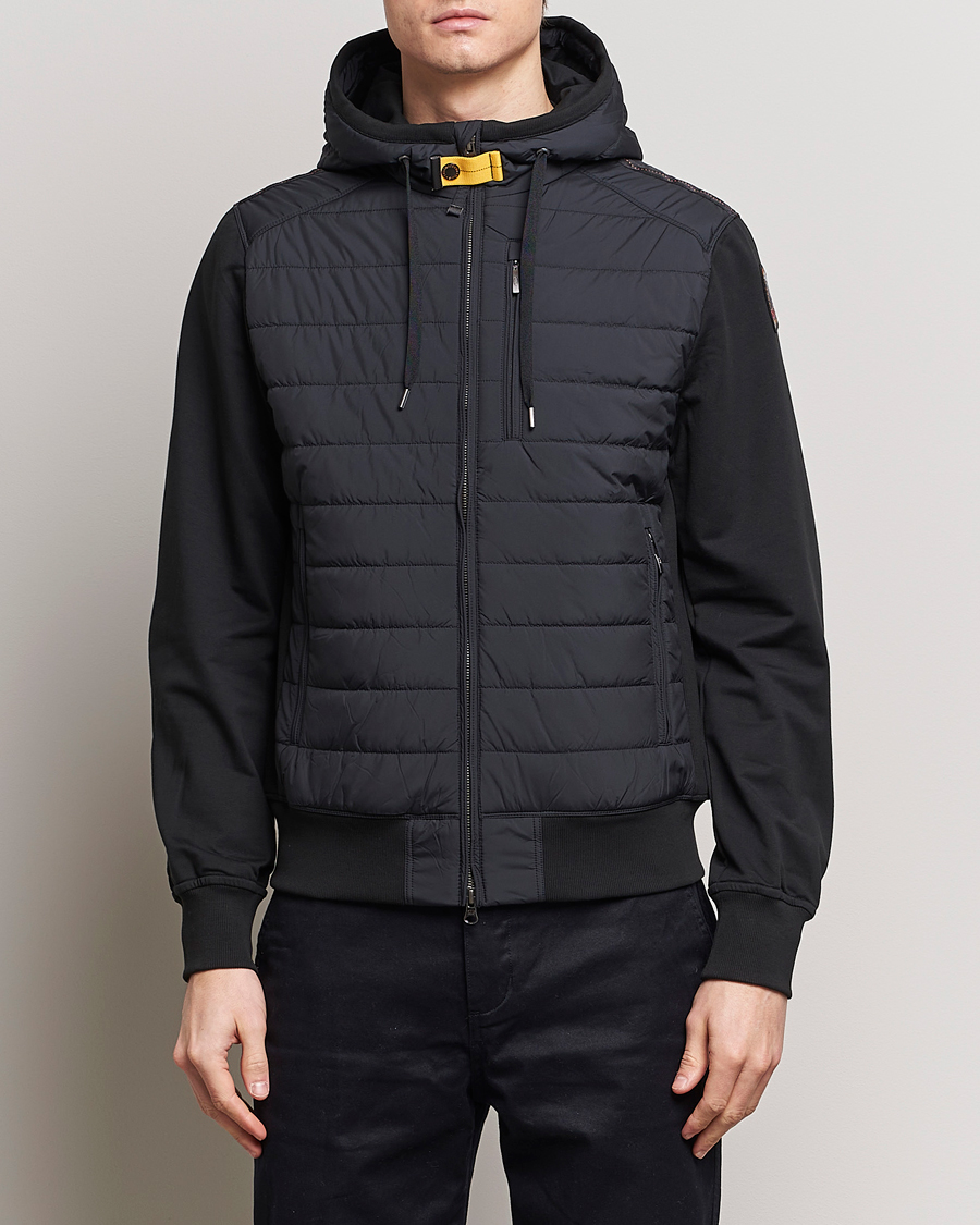 Men | Coats & Jackets | Parajumpers | Ivor Hybrid Hooded Jacket Black